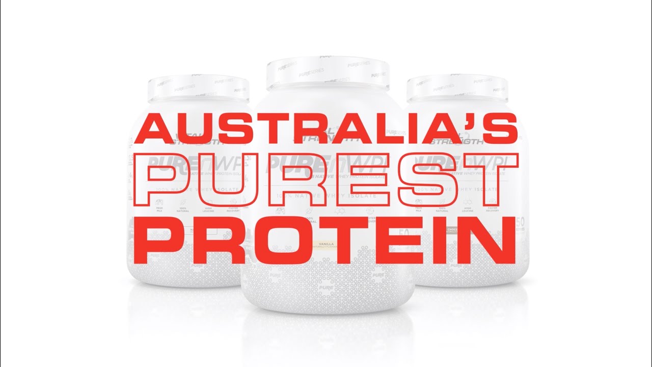Vital Strength Pure Series - 100% Native Whey Isolate
