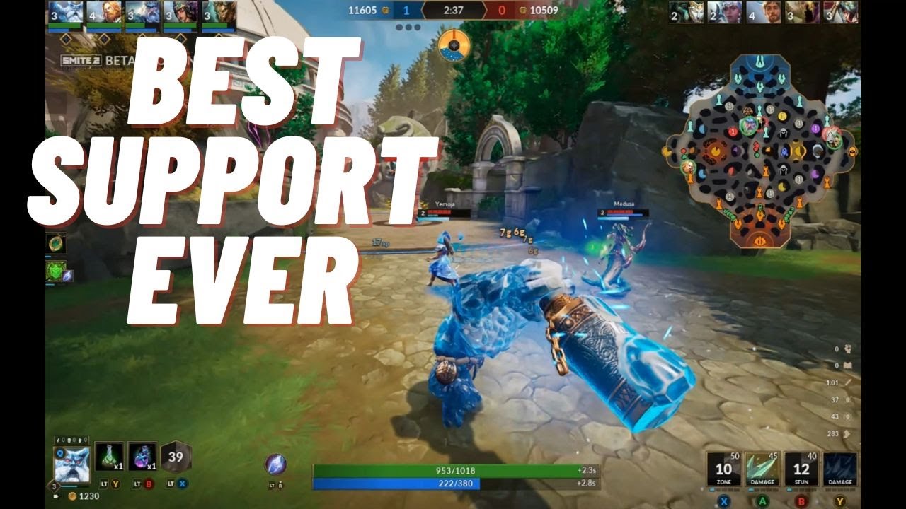 One Of The Best Support Matches I've Ever Played Smite 2