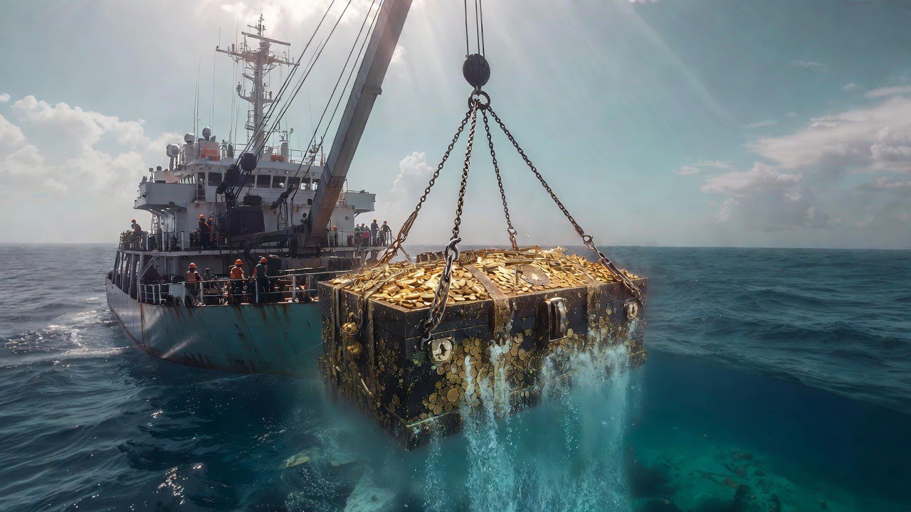 ROV Discovers $50 Billion Gold Treasure on the Ocean Floor (Epic Deep Sea Find)