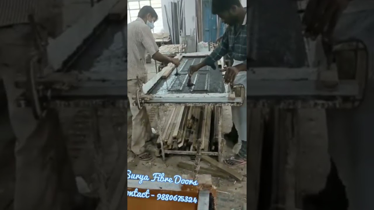 Frp door making video ..@Surya Fibre Doors ..Surya Fibre Glass Industries