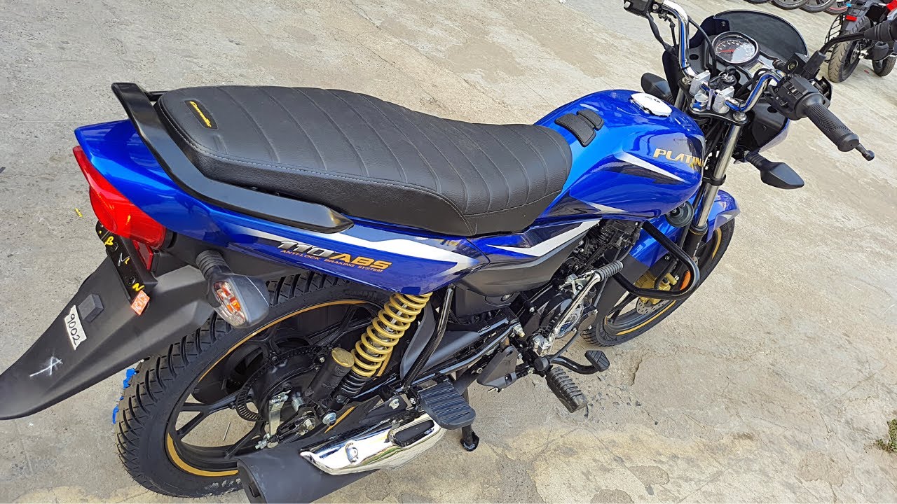 Bajaj Platina 110cc ABS 2023 Model Review ~ On Road Price & Mileage I Blue I All Colours