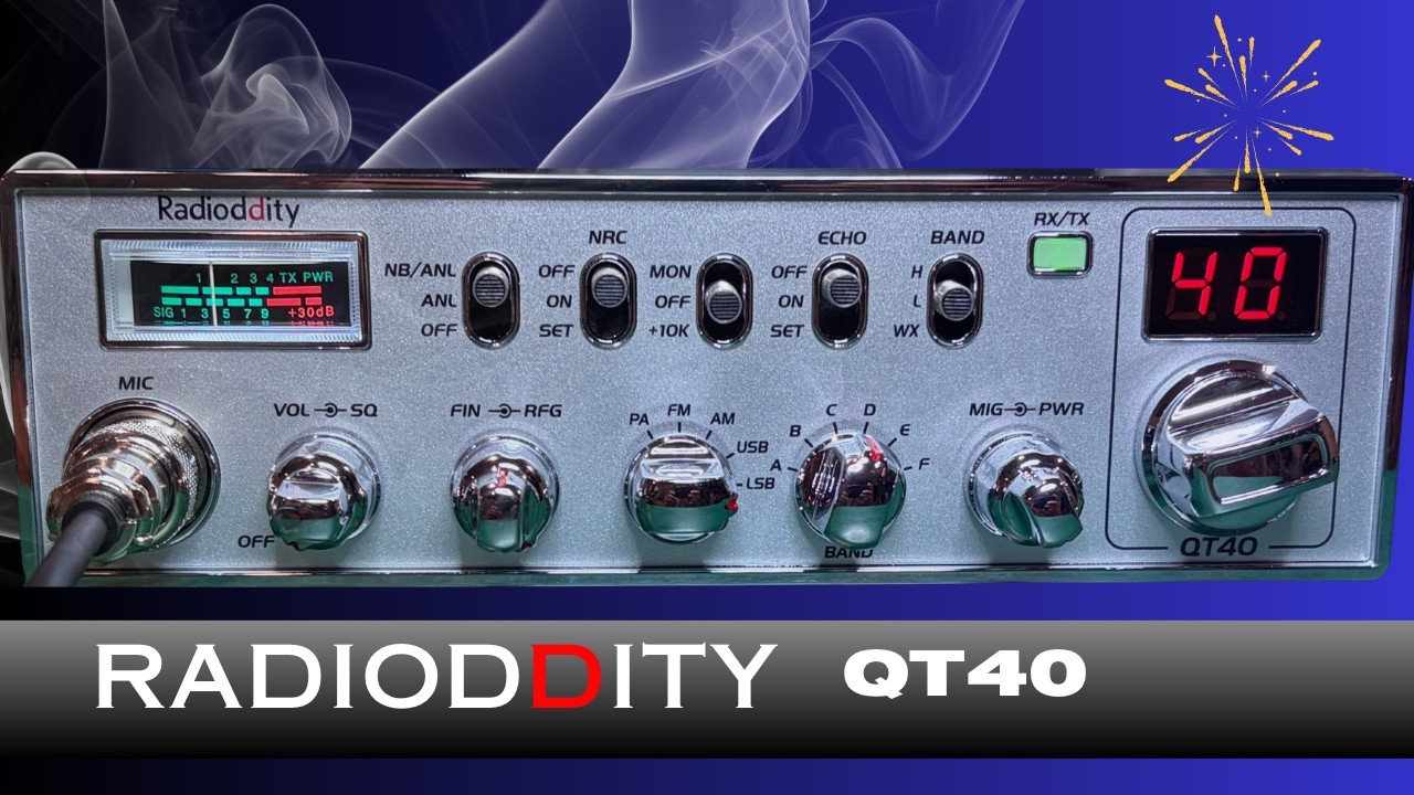 RADIODDITY QT 40 DEEP DIVE Pros And CONS #cbradio