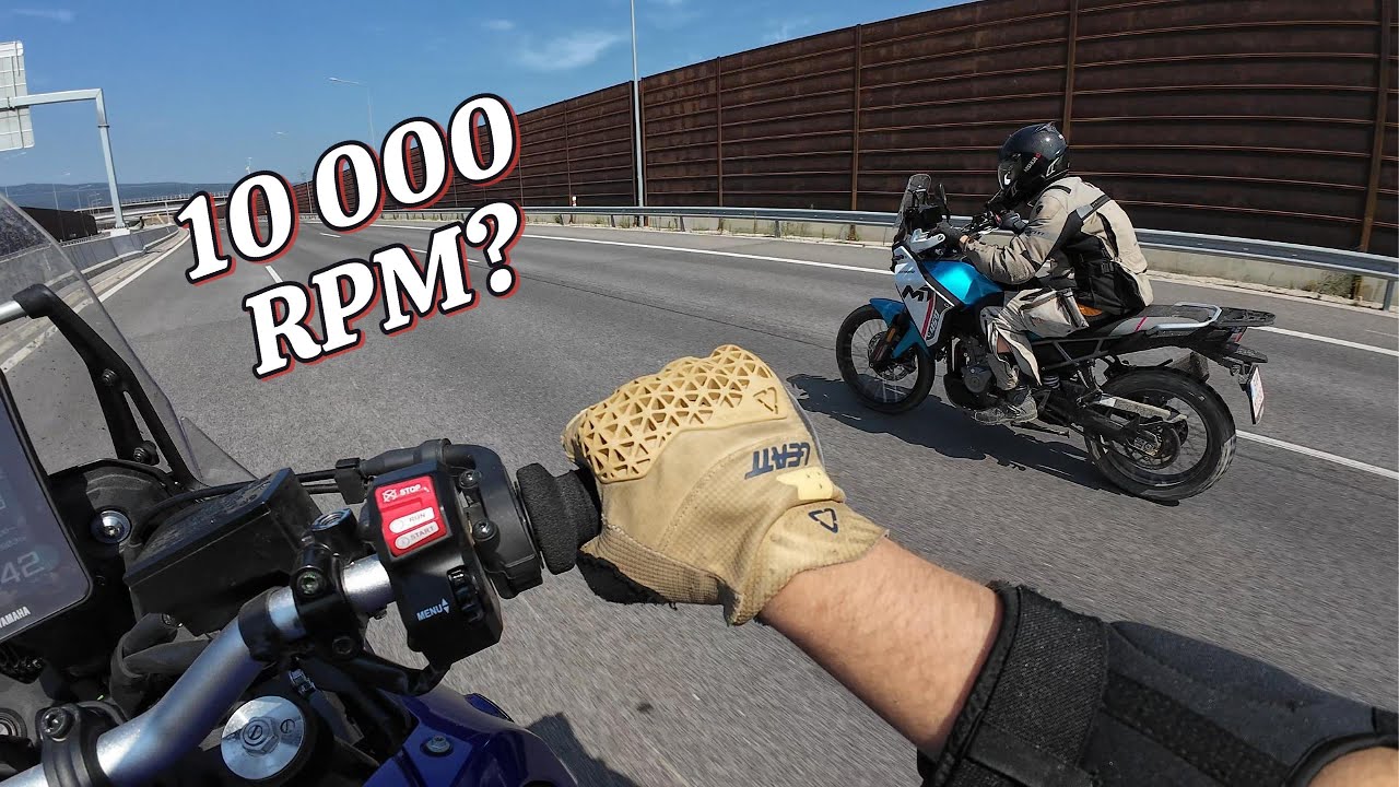 CFMOTO 450 MT: Plný plyn na asfalte! | Nahánačky s Tenere 700 | EP.10