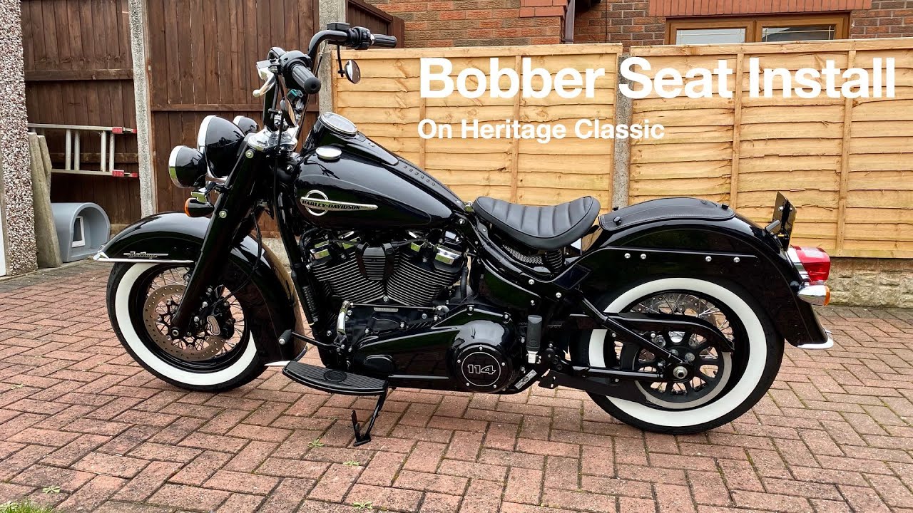 Bobber Seat Install on Heritage Classic