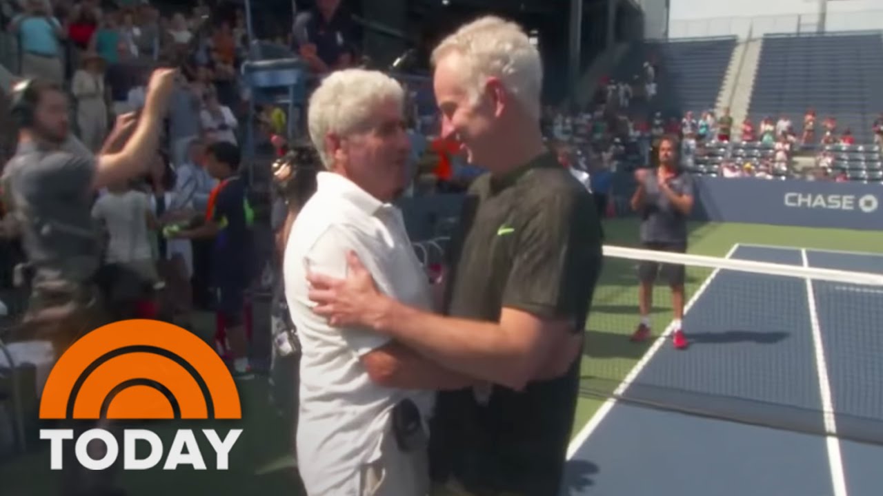 Holocaust Survivor Gets Heartwarming Surprise From Hoda Kotb At US Open | TODAY