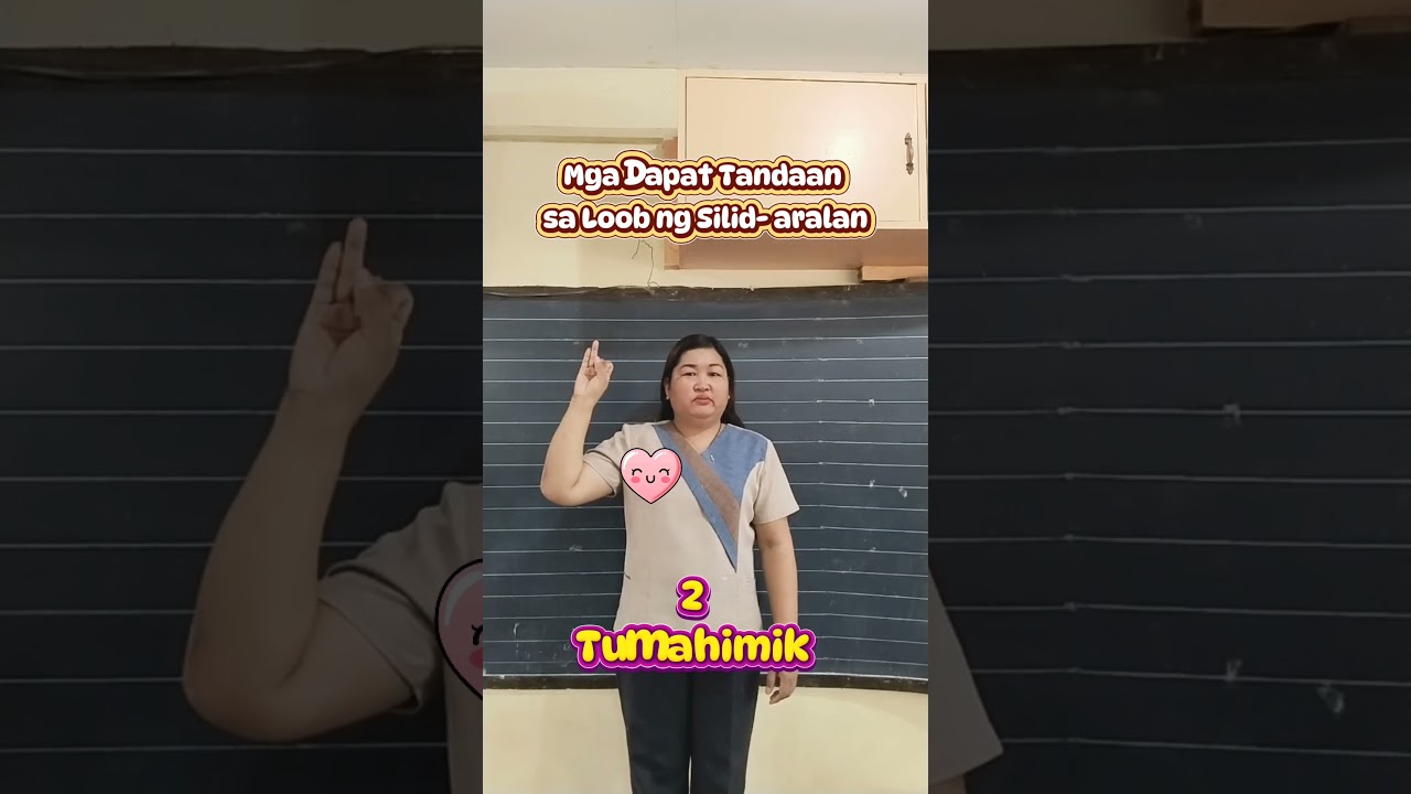 Mga Dapat Tandaan sa Loob ng Silid- aralan #classroomrules #education