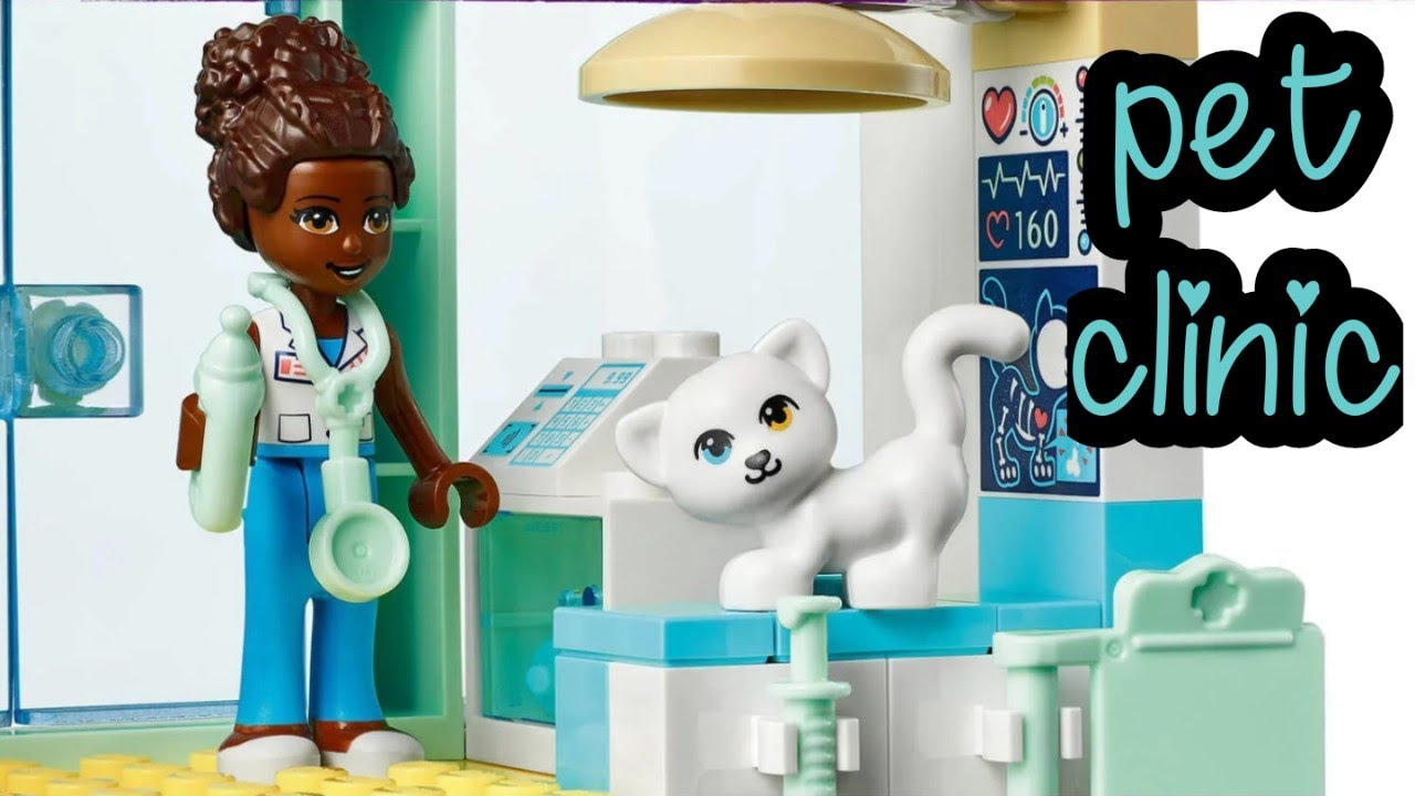 LEGO Friends Pet Clinic 41695/Unboxing/Constructing /How To Play/For Family
