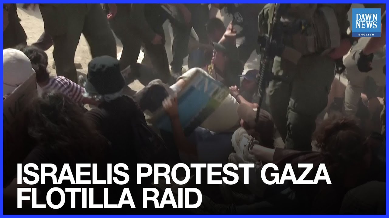 Israelis Rally Against Gaza flotilla Interception  | Dawn News English