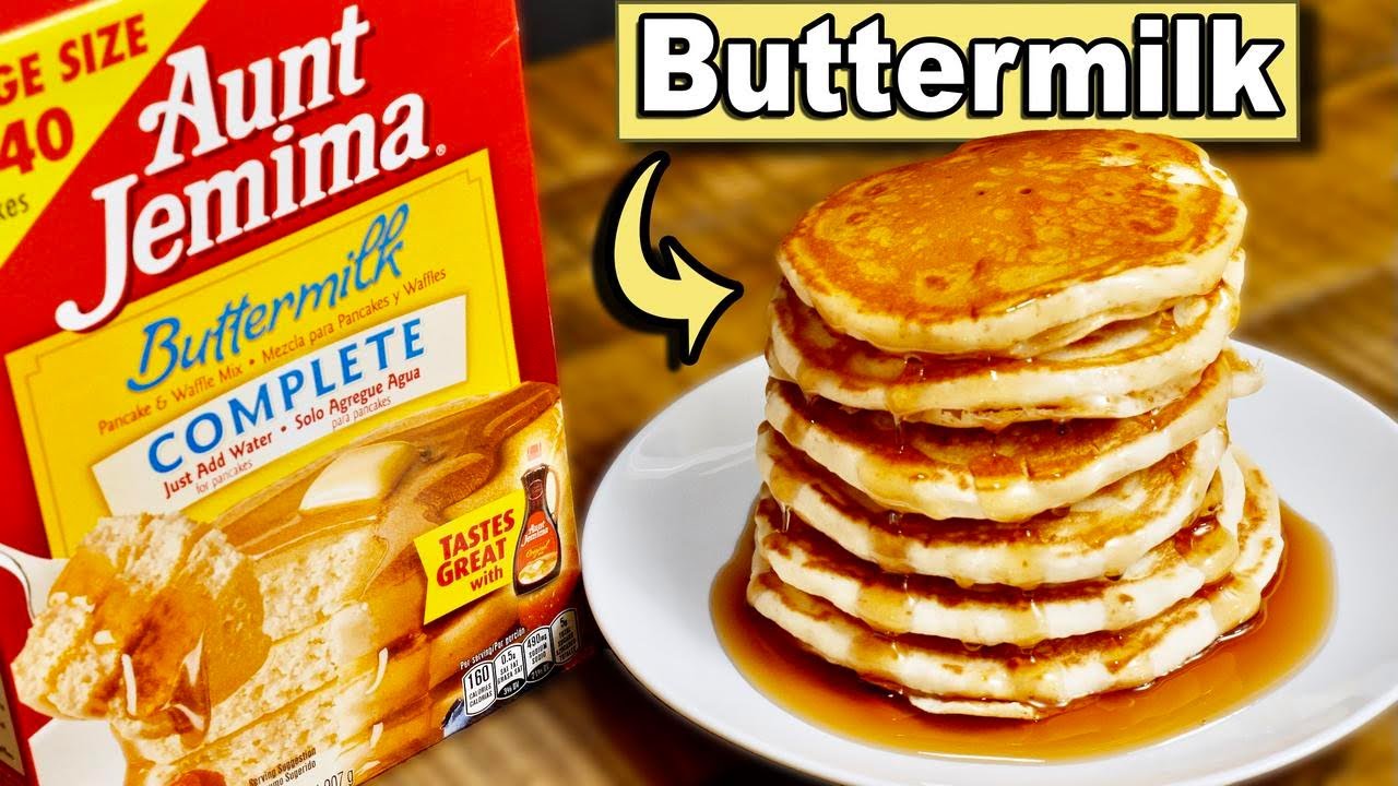 How To Cook Aunt Jemima Buttermilk Complete Pancakes