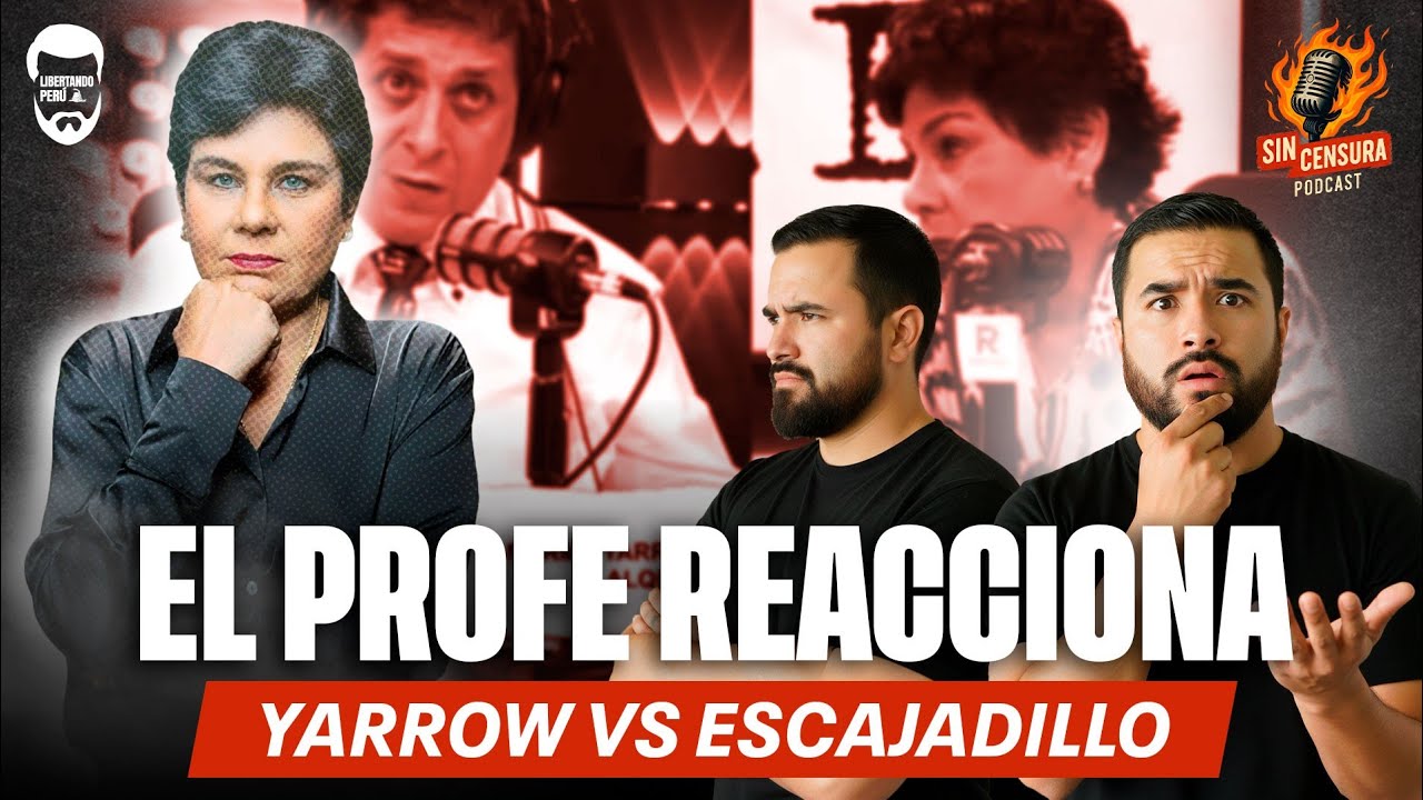El Profe reacciona a ENTREVISTA a NORMA YARROW con ESCAJADILLO