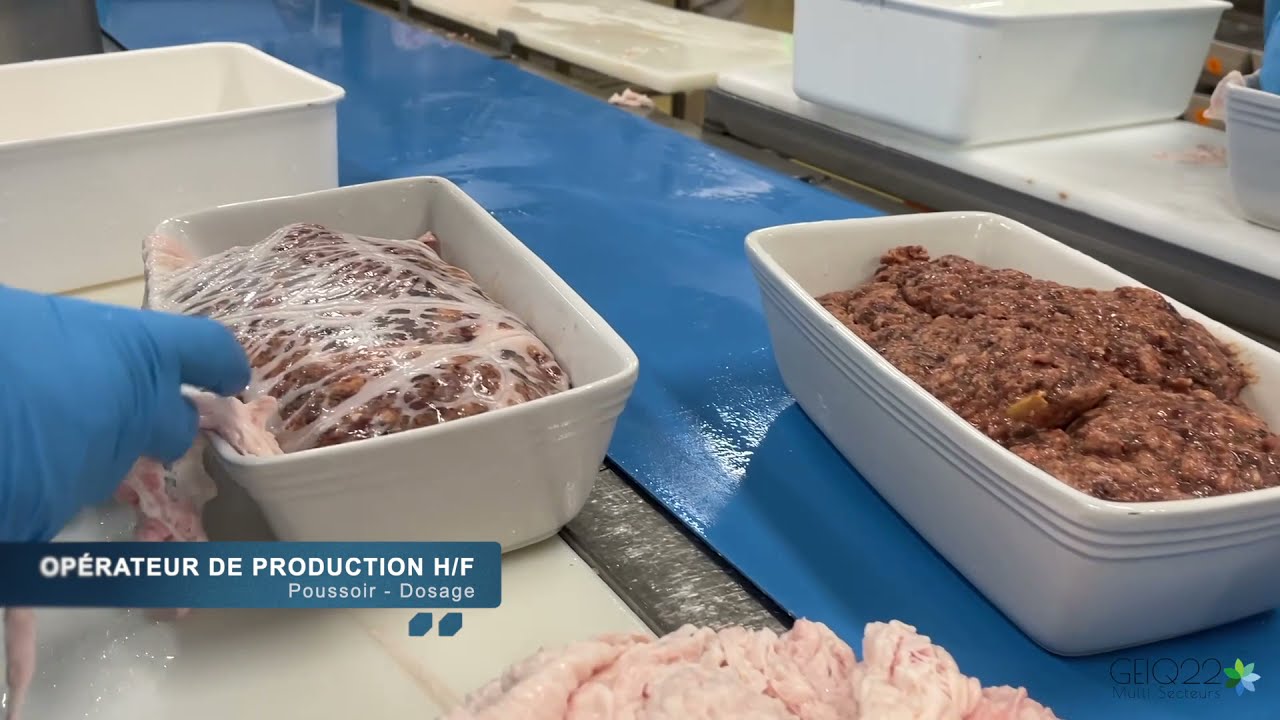 Recrutement opérateur de production agroalimentaire / conduite de machine GEIQ 22 - STALAVEN