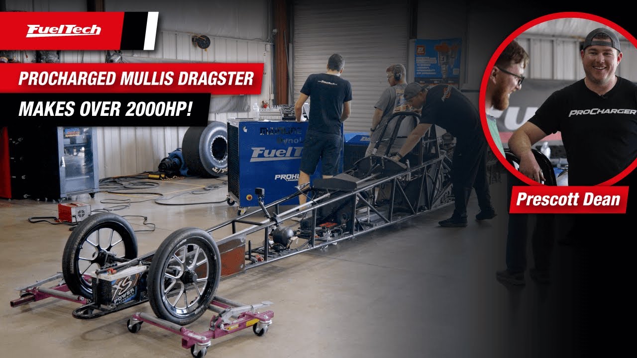 NHRA Top Dragster makes over 2000HP! | Prescott Dean
