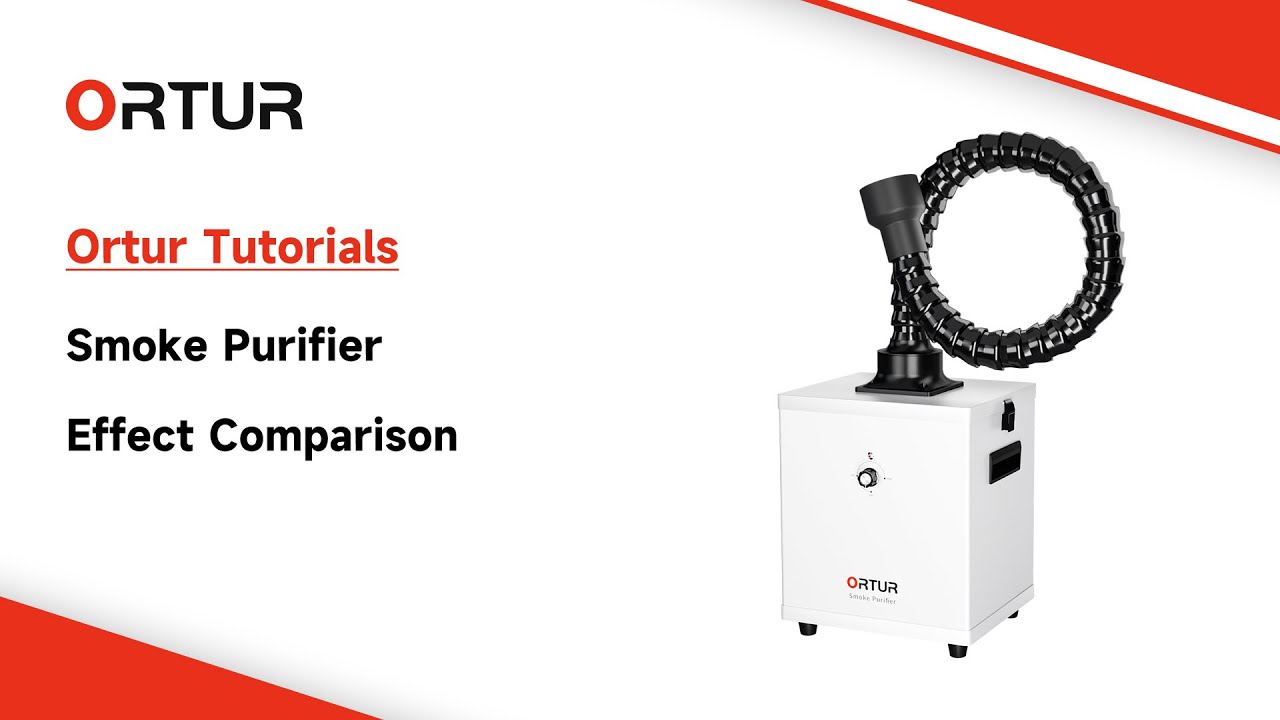 Comparison of the Use Effect of Ortur Smoke Purifier