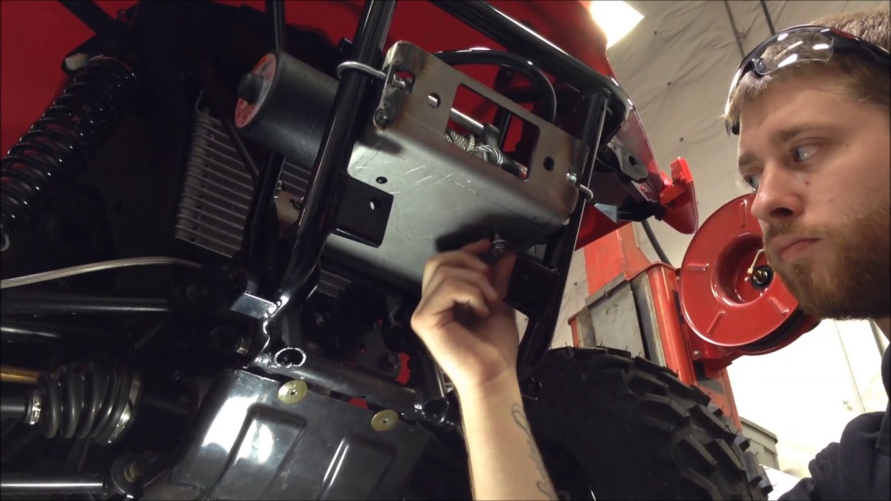 How to Install a Warn Winch Mount on a 2016 Arctic Cat Alterra 400