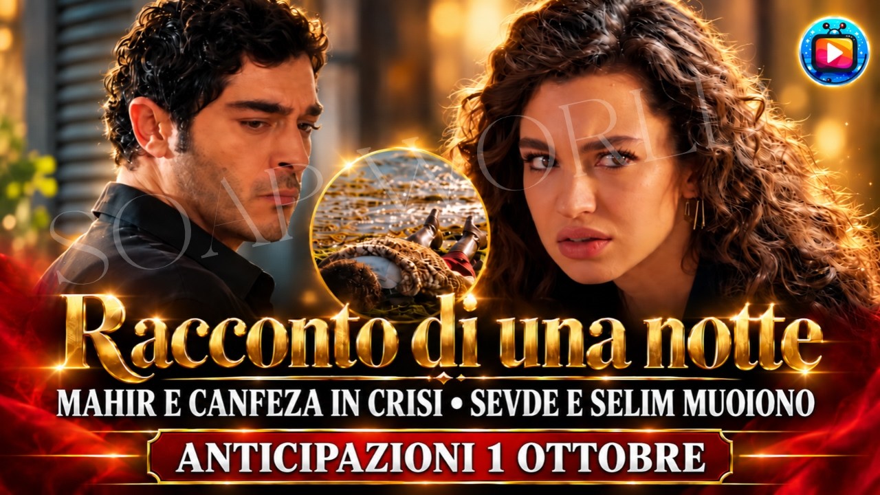 RACCONTO DI UNA NOTTE, anticipazioni 1 ottobre: Mahir e Canfeza si dividono, Selim e Sevde muoiono