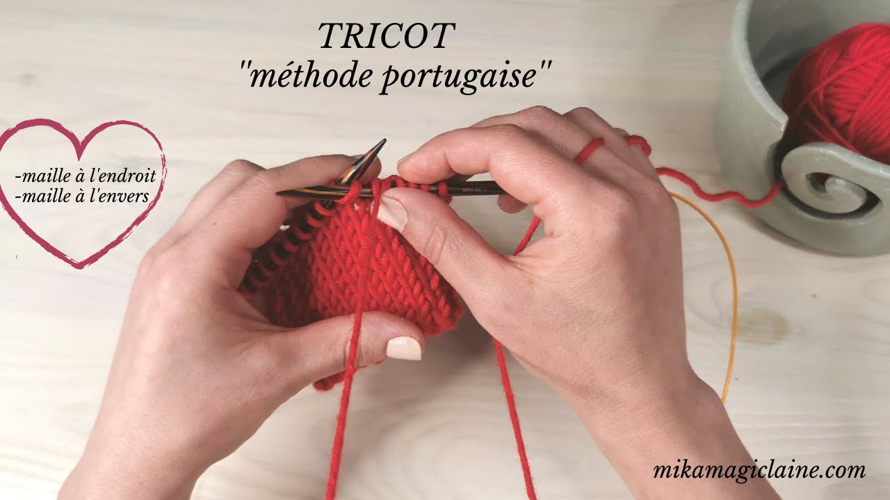 TRICOT (à la méthode portugaise )