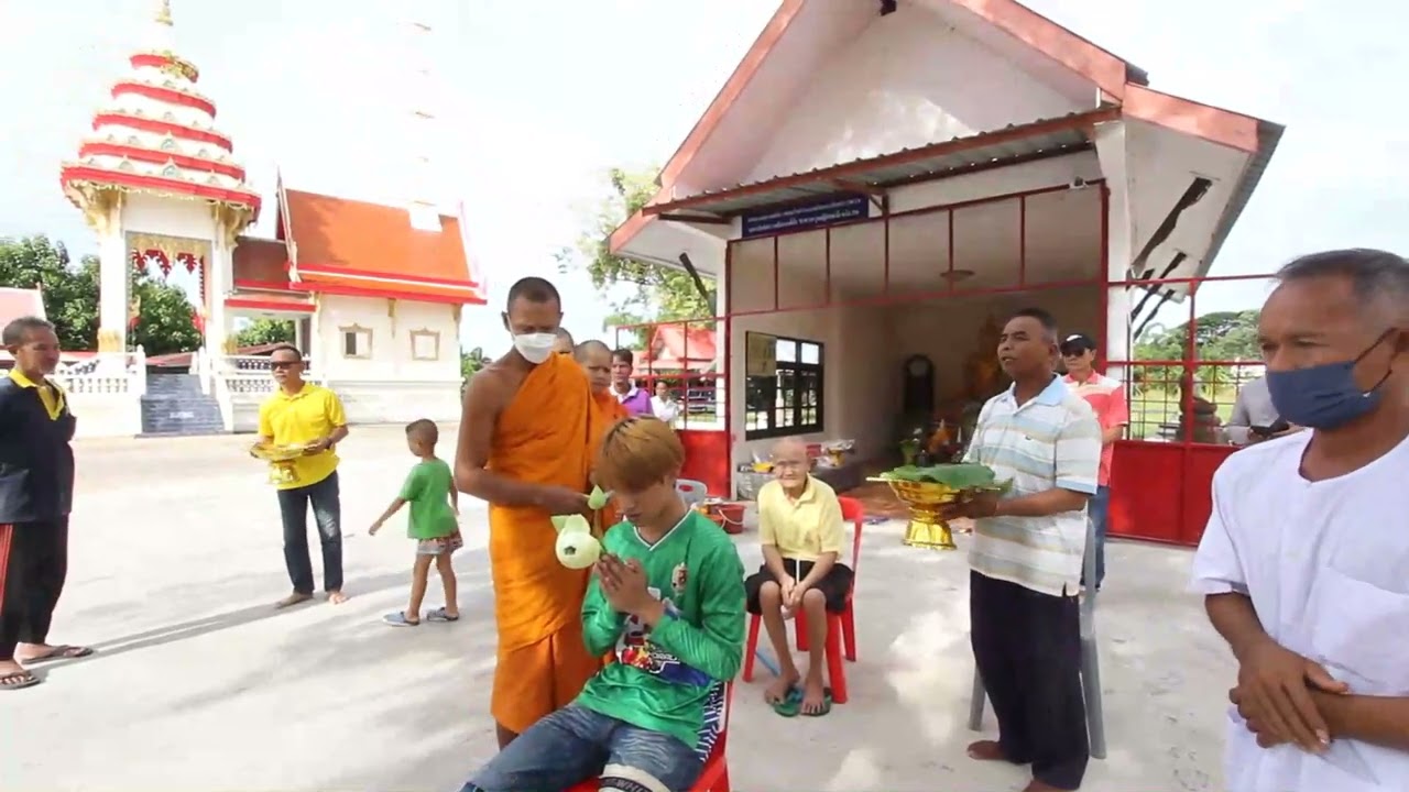 งานบวชพระแมน Ep 1 วัดทับช้างตำบลหนองระเวียง อำเภอเมืองจังหวัดนครราชสีมา