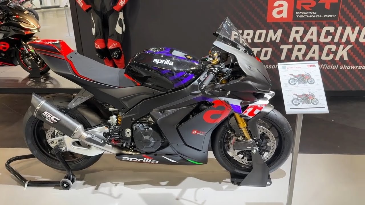 New Aprilia RSV4 Factory (2026) – 220 HP & Predictive Aero! | EICMA 2025 Walkaround