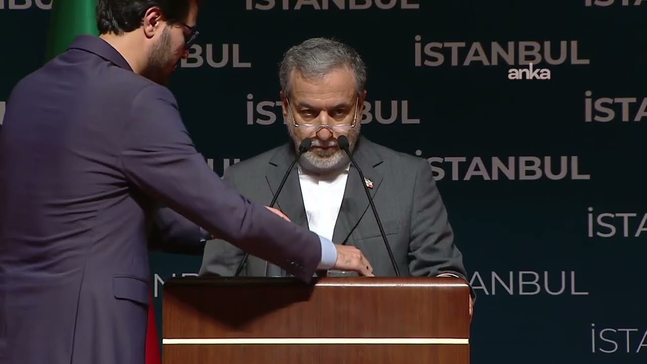 İran Dışişleri Bakanı Abbas Arakçi, İstanbul'da açıklama yaptı