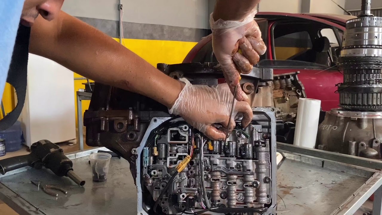 Desmontagem Cambio Automático 09g Volkswagen bora 2009