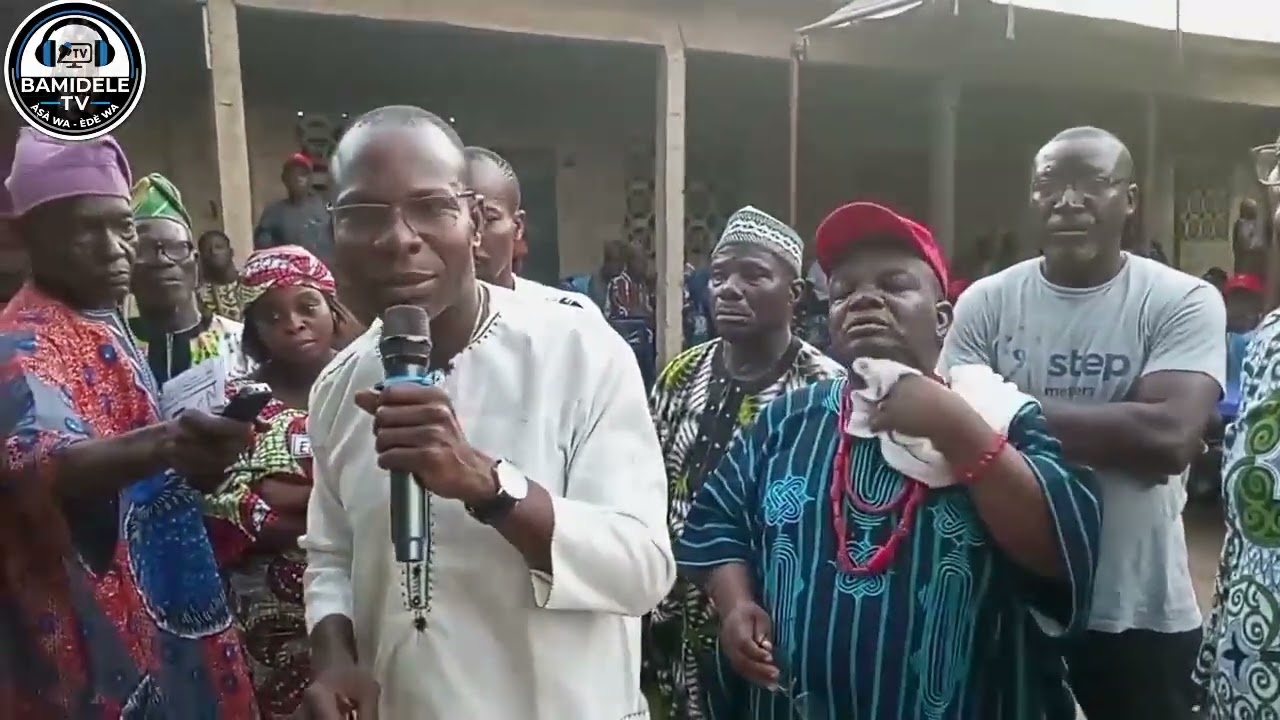 Ìpolongo ibo fún ilé aṣòfin ní ilú ajase, ilú Kilibo gbalejo Egbe òsèlú LES DÉMOCRATES 