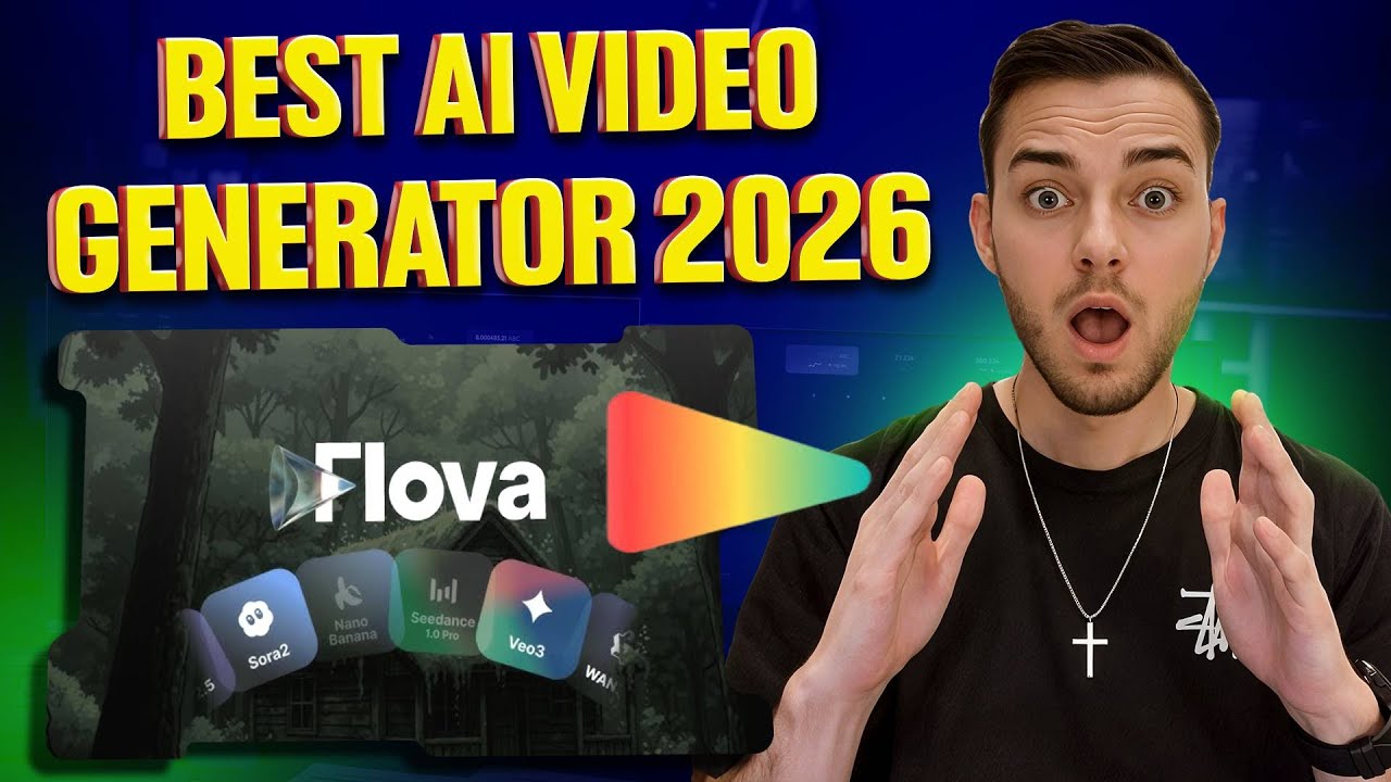 Best AI Video Generator 2026 | How to Make Cinematic AI Videos With Sora 2 and Flova AI