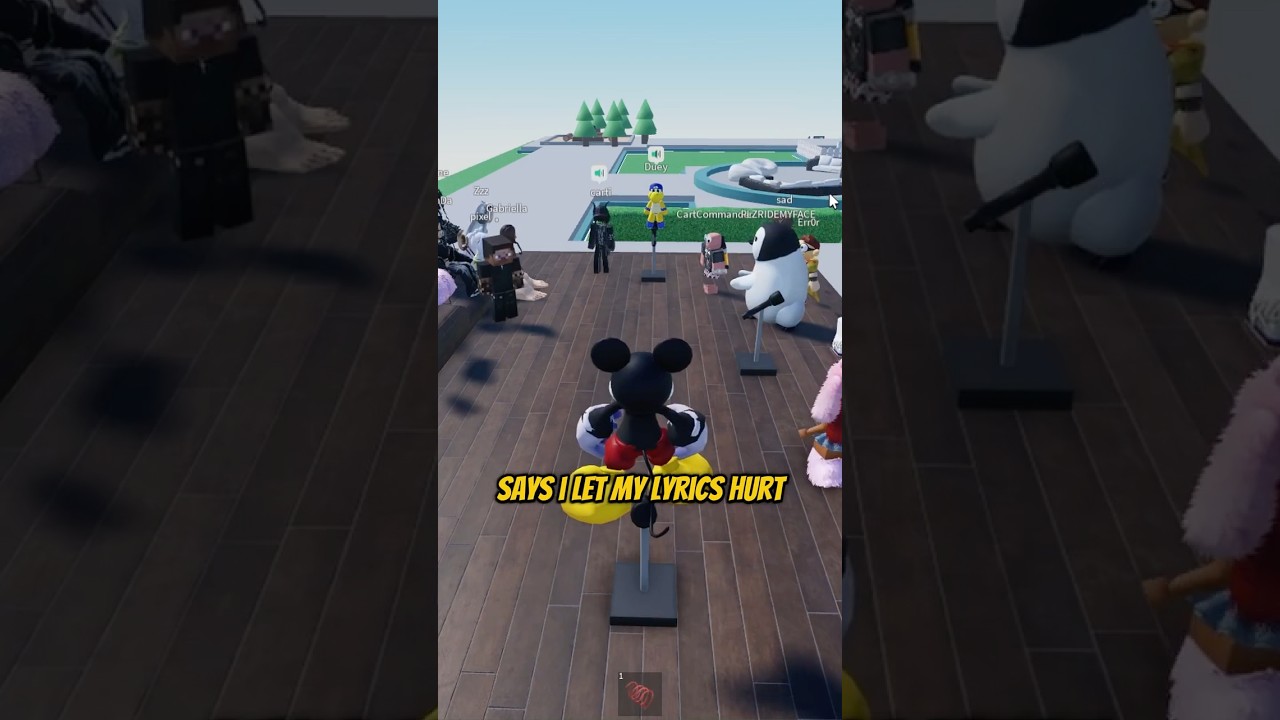 MICKEY&rsquo;S BEST RAP BATTLE (Pt. 1) 🎤🔥 #roblox #funny