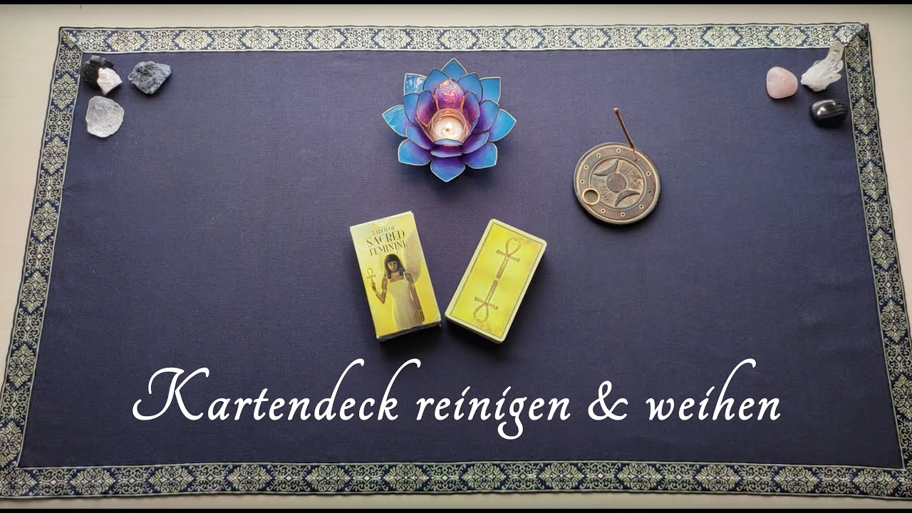 Tarot Talk | Kartendeck reinigen & einweihen | Tarot im Alltag | Tarot of Sacred Feminine
