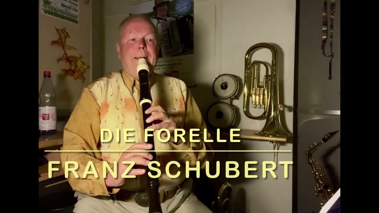 Die Forelle - Franz Schubert - mit Tenor-Blockfl&ouml;te und Sopran-Blockfl&ouml;te