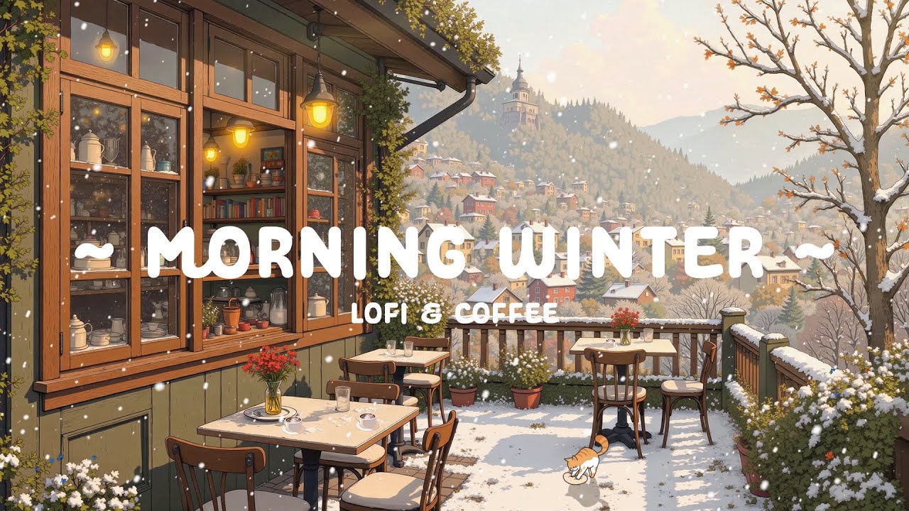 Morning Winter ❄️ Deep Focus to Reading, Work, Chill ☕ Tranquil Holiday with Lofi Hip Hop/Lofi Cafe