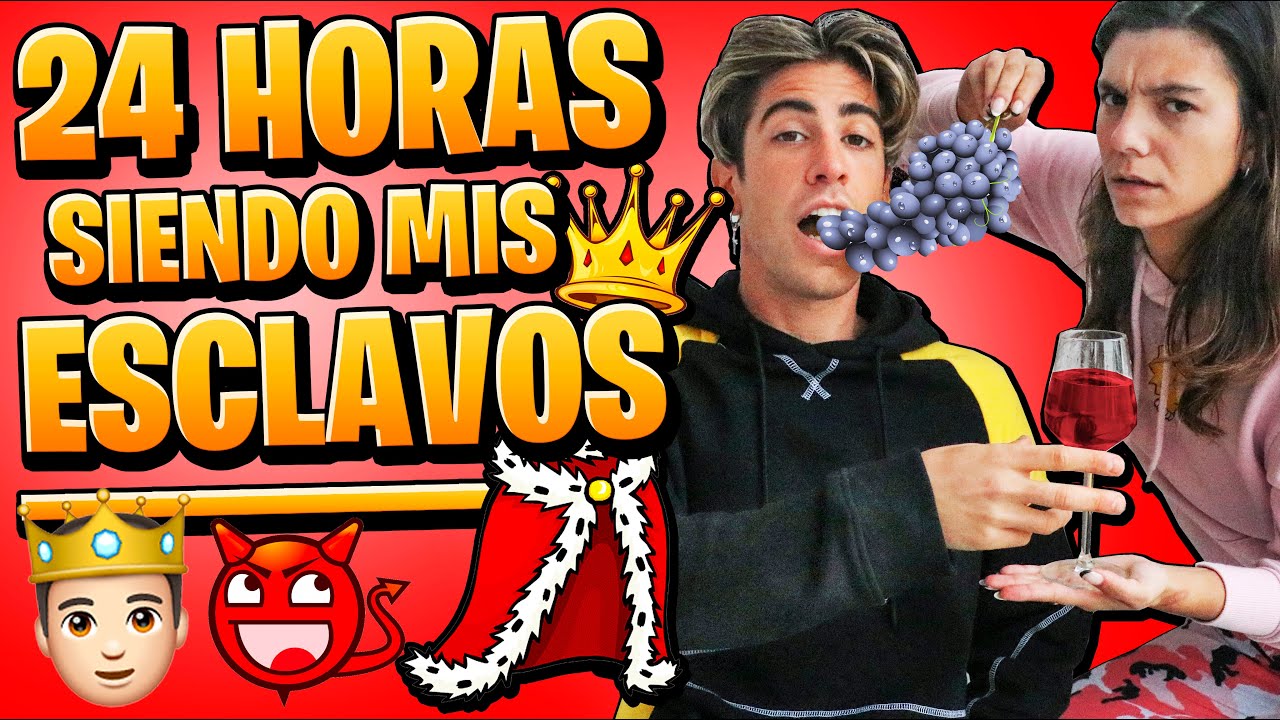 MIS AMIGOS SON MIS ESCLAVOS POR 24 HORAS !!!
