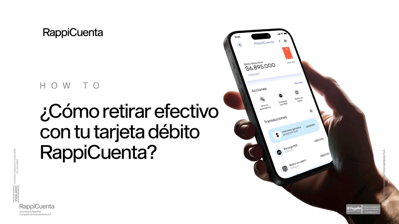&iquest;C&oacute;mo retirar efectivo con tu tarjeta d&eacute;bito RappiCuenta?