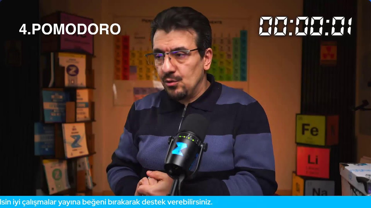 YKS ye 135 GÜN DAHA VAR Beraber Ders Çalışıyoruz. Pomodoro ❤️ | ZEDUVA SINIFI Sanal Kütüphane