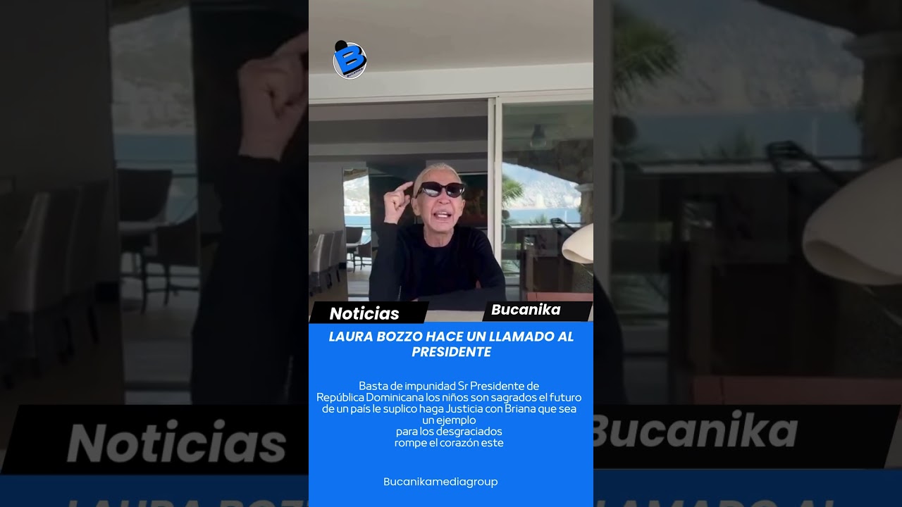 LAURA BOZZO HACE UN LLAMADO AL PRESIDENTE
