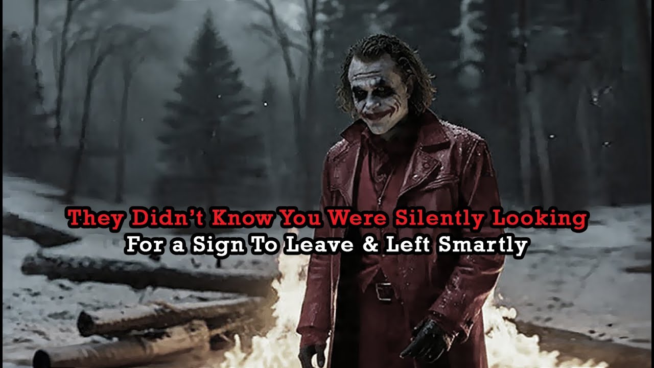 You Didn’t Fight, Explain, or Hate — And That Destroyed F*CKING Them 💥😈 - Joker Speech