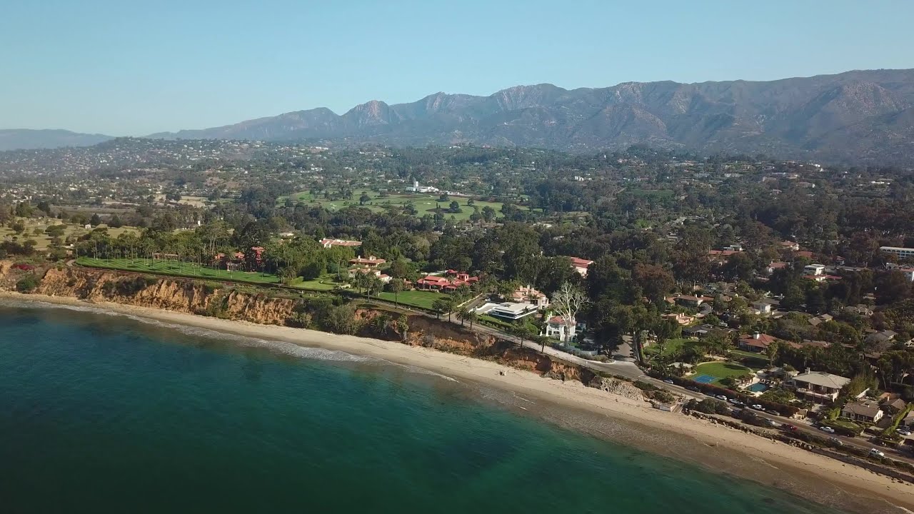 DJI Mavic Pro drone - Butterfly Beach - Montecito, CA / Santa Barbara
