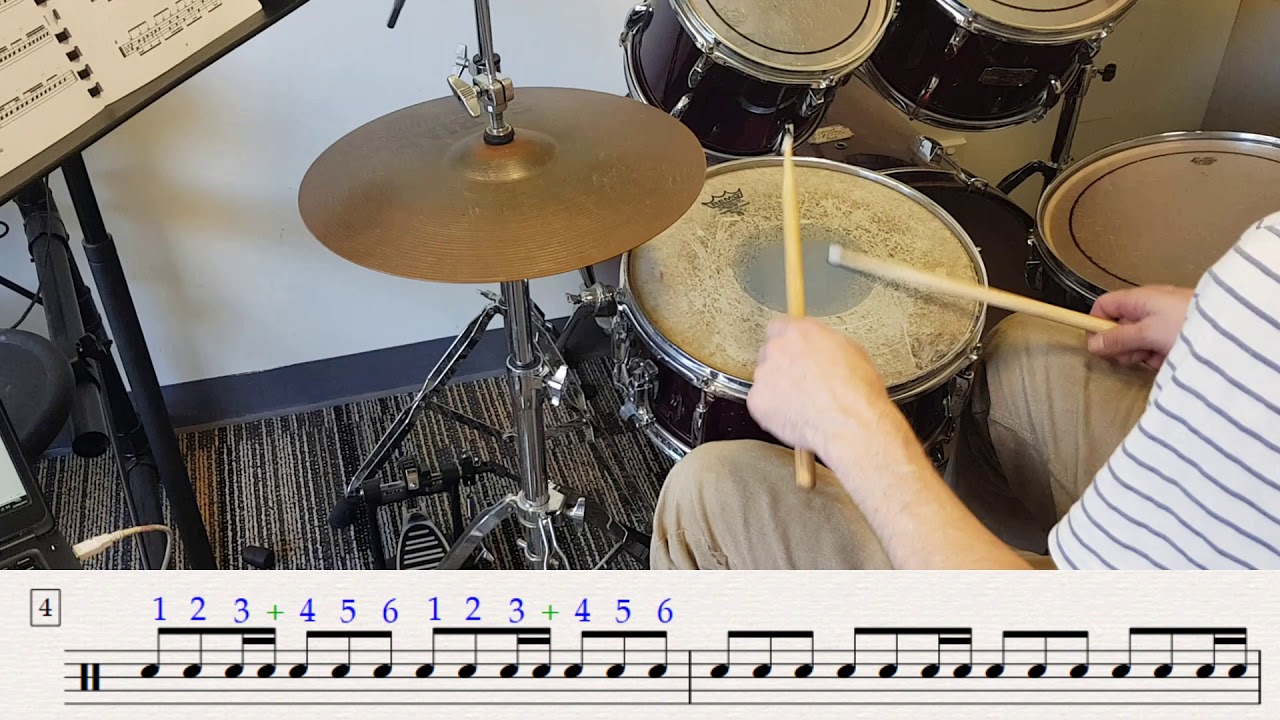 Counting 16th notes in 12-8 tutorial