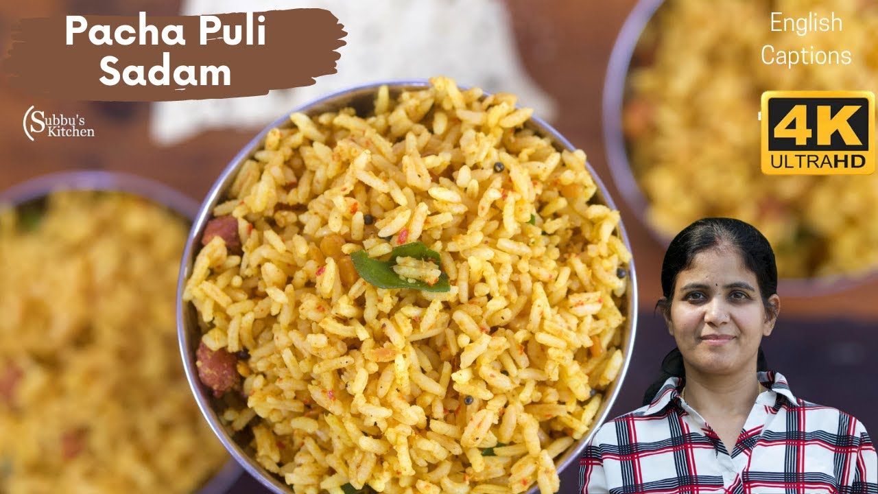 Pacha Puli Sadam | பச்சை புளி சாதம் | Instant Raw Tamarind Rice | Instant Puli Sadam