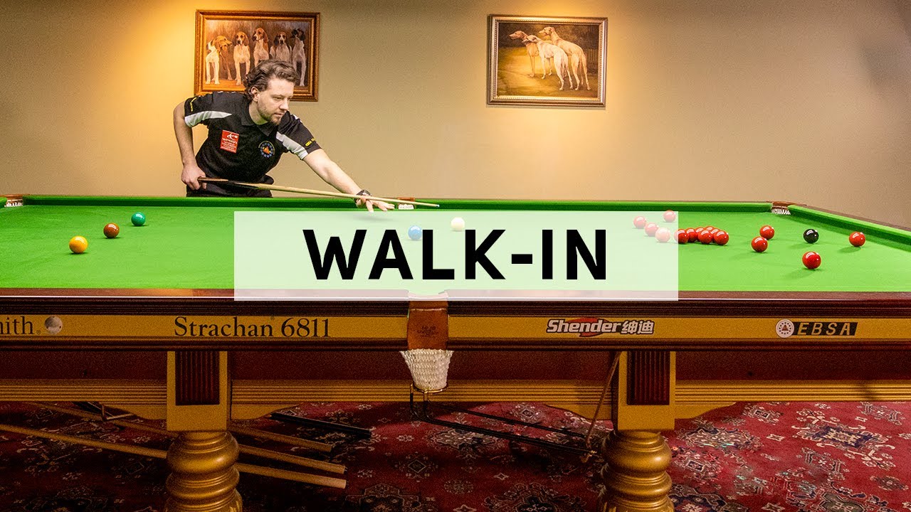 The WALK-IN: How to Walk into the Shot / Snooker Tutorial for Beginners
