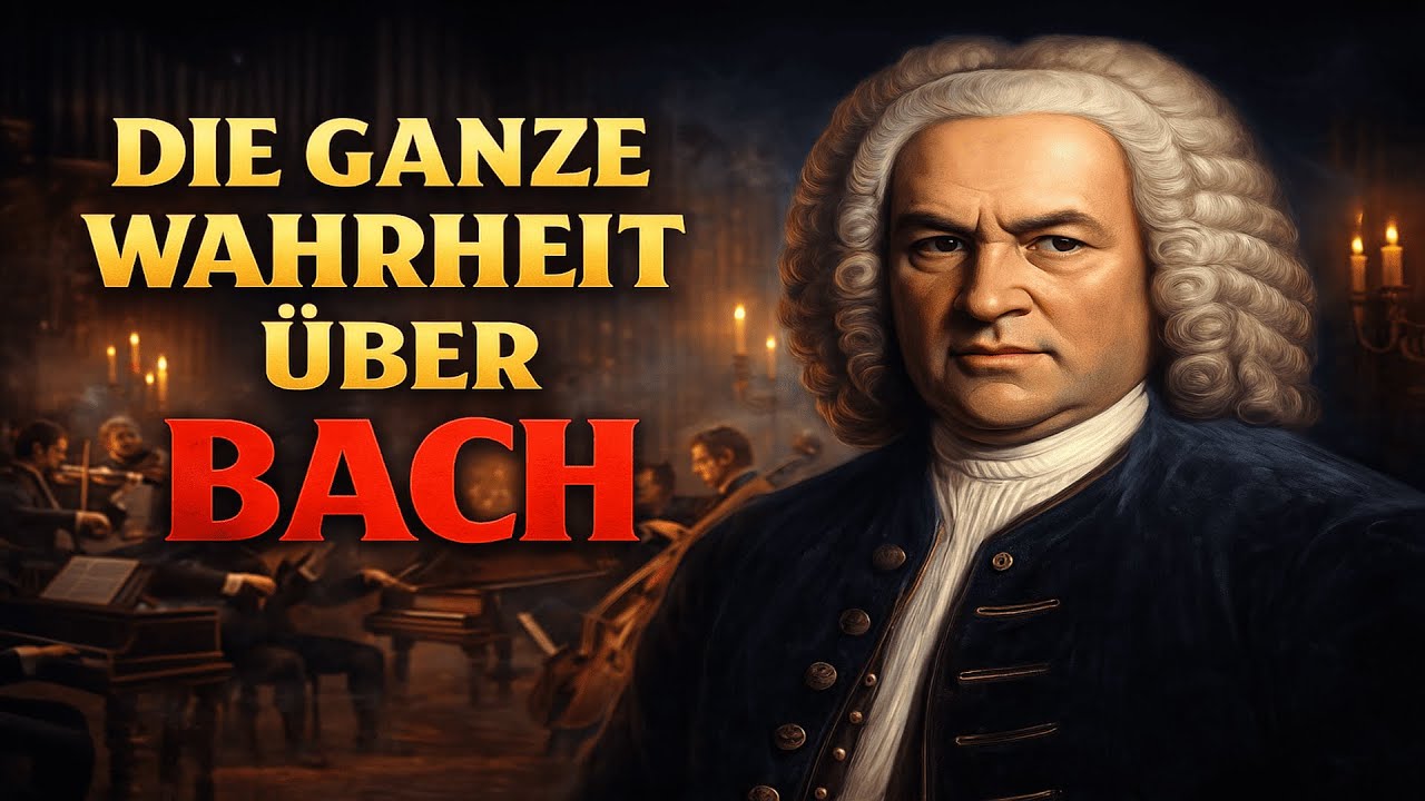 Johann Sebastian Bach 🎼 – Das Leben und die Geheimnisse des GENIES, das man vergessen wollte!