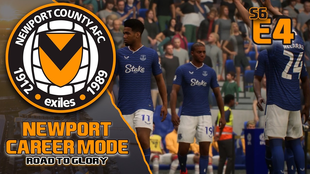 FACING A EVERTON SUPERTEAM! FC26 Newport County RTG Career Mode