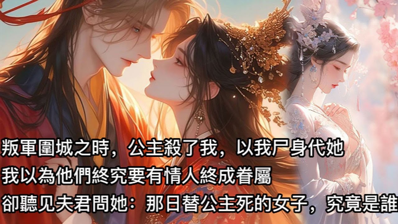 【完結】叛軍圍城之時，公主殺了我，以我尸身代她，假裝寧死不屈。尸身由我夫君親自送給叛軍，可他并未認出那就是我，我以為他們終究要有情人終成眷屬。卻聽见夫君問她：那日替公主而死的女子，究竟是誰？#蔓蔓書屋