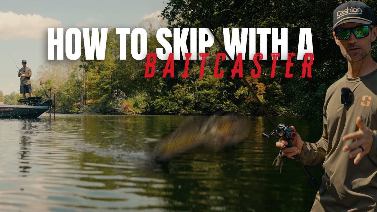 How to SKIP with a BAITCASTER! w/ John Crews
