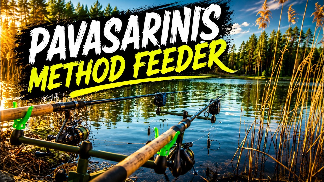 Flat Method Feeder Ankstyvą Pavasarį. Pirmoji Žvejyba.