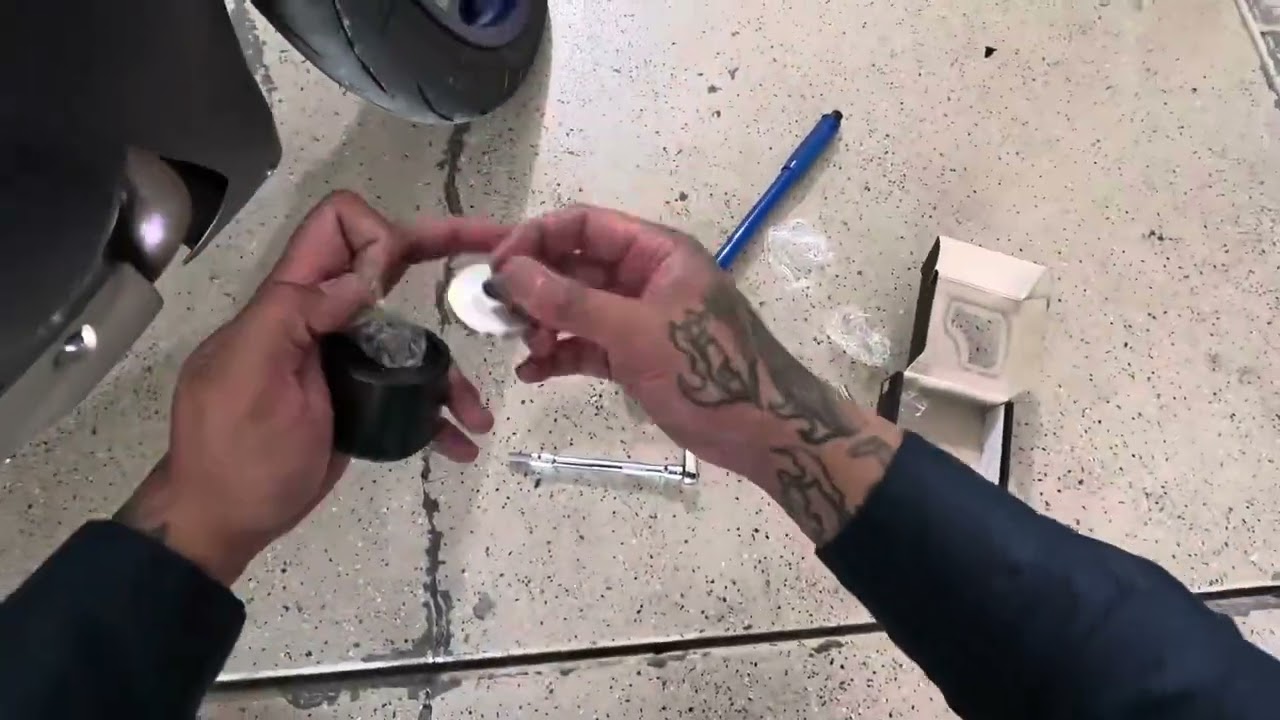 Installing womet tech frame slider and fork slider on my r1