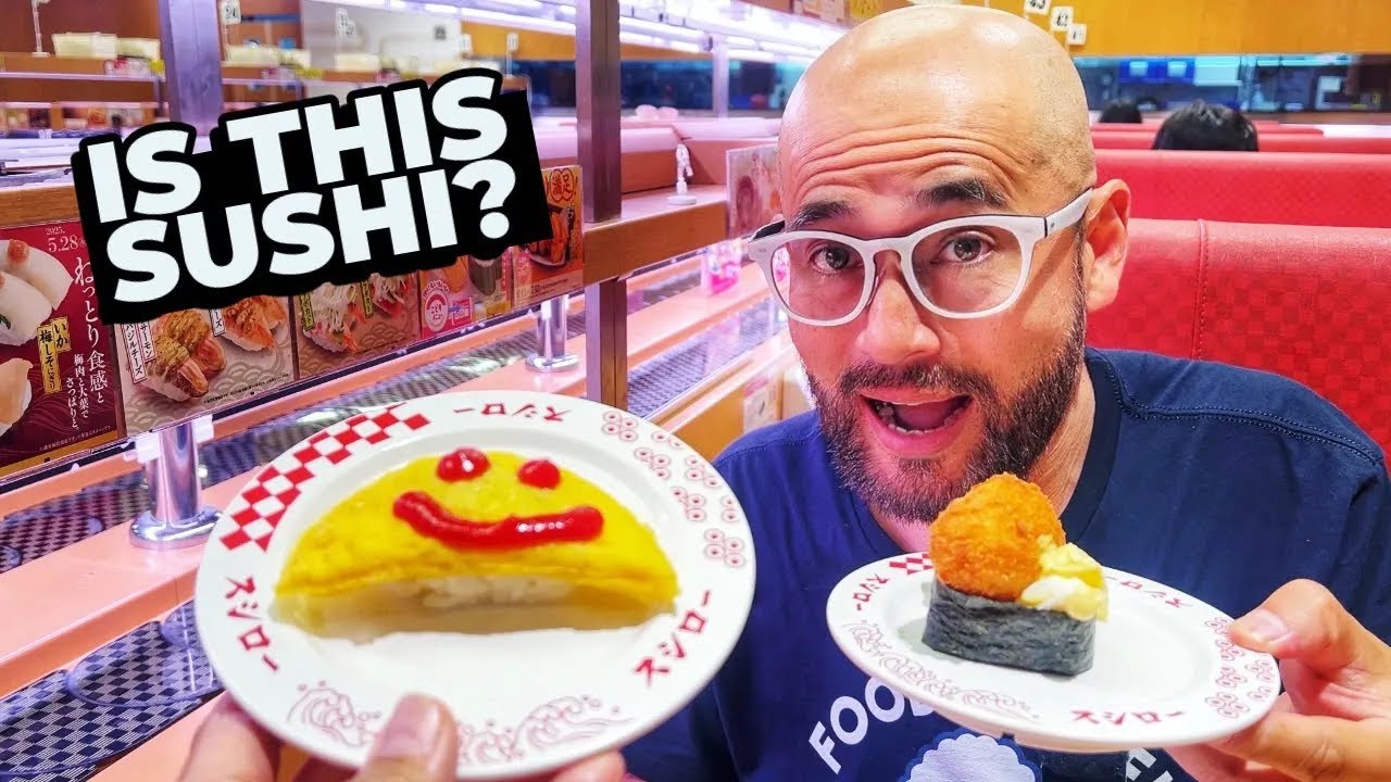 We Tried the Weirdest Sushi at Japan’s Most Popular Sushi Chain