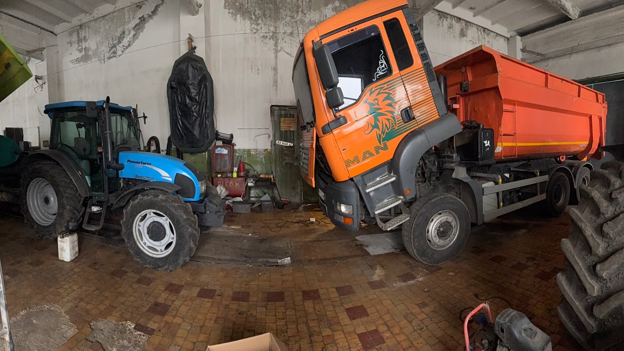 Воскресіння Мертвих😅😱🔥Продовжуємо оживляти техніку після тяжкої зими🫠🫠Landini та Man