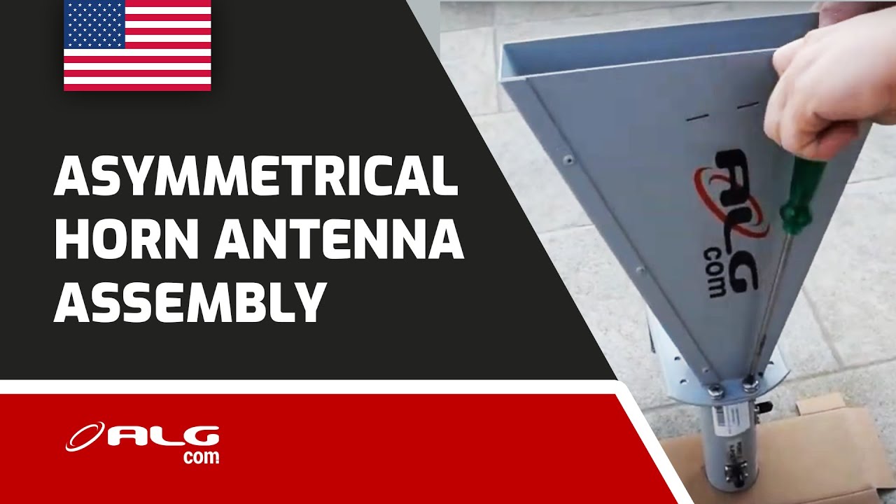 TUTORIAL ALGcom: ASYMMETRICAL HORN ANTENNA ASSEMBLY