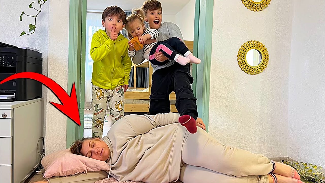Nepoții au FUGIT de ACASǍ❌/ BUNICA a ADORMIT🆘