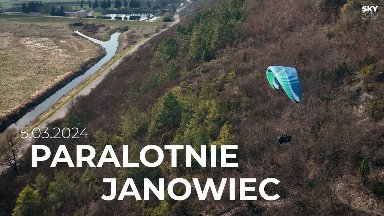 Paralotnie Janowiec 15.03.2024